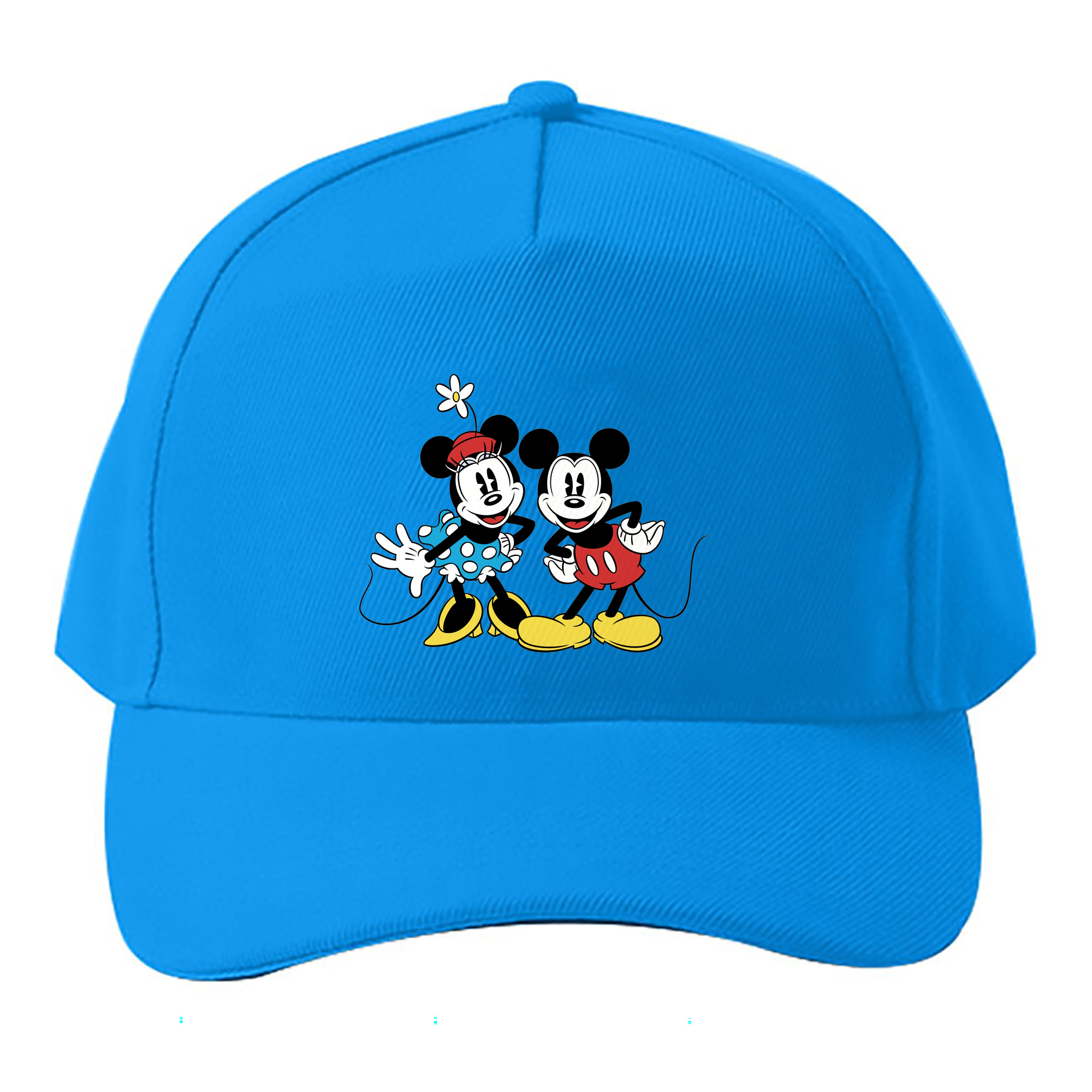 （画像用） ミッキーマウス Mickey Mouse ベースボールキャップ 綿100％ 男女兼用 帽子 スポーツ